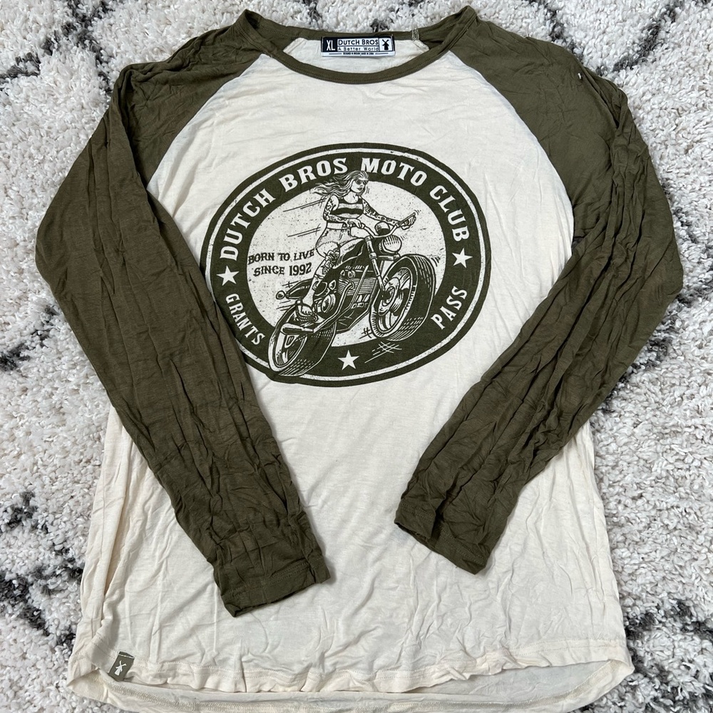 Dutch Bros baseball tee